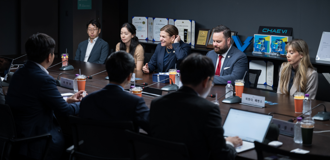 채비-美 캘리포니아주 리버사이드시 MOU 체결